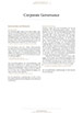 Corporate Governance